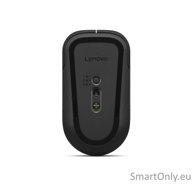 Lenovo | Multi-Mode Pro Plus Mouse | 6050 | Wireless | Bluetooth 5.3 | Eclipse Black Lenovo | Multi-Mode Pro Plus Mouse | 6050 | Wireless | Bluetooth 5.3 | Eclipse Black