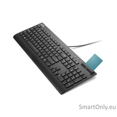 Lenovo Smartcard II | Keyboard | Wired | Estonian | Plunger type switch | Black Lenovo Smartcard II | Keyboard | Wired | Estonian | Plunger type switch | Black