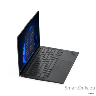 Lenovo ThinkPad E14 G8 AMD | Black | 14 " | IPS | WUXGA | 1920 x 1200 pixels | Anti-glare | AMD Ryzen AI 7 | 345 | 16 GB | SODIMM DDR5 | Solid-state drive capacity 512 GB | AMD Radeon 820M Graphics | Windows 11 Pro | 802.11be | Bluetooth version 5.4 | Key