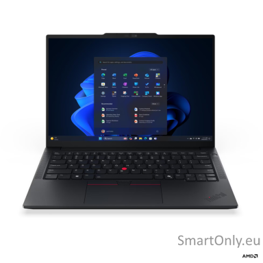 Lenovo ThinkPad E14 G8 AMD | Black | 14 " | IPS | WUXGA | 1920 x 1200 pixels | Anti-glare | AMD Ryzen AI 7 | 345 | 16 GB | SODIMM DDR5 | Solid-state drive capacity 512 GB | AMD Radeon 820M Graphics | Windows 11 Pro | 802.11be | Bluetooth version 5.4 | Key