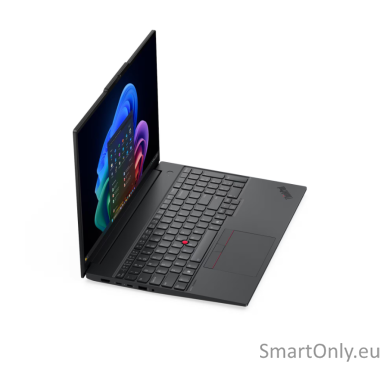 Lenovo ThinkPad E16 G4 Intel | Black | 16 " | IPS | WUXGA | 1920 x 1200 pixels | Anti-glare | Intel Core 5 | 320 | 16 GB | SODIMM DDR5 | Solid-state drive capacity 512 GB | Intel Graphics | Windows 11 Pro | 802.11be | Bluetooth version 5.4 | Keyboard lang