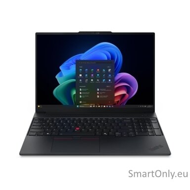 Lenovo ThinkPad E16 G4 Intel | Black | 16 " | IPS | WUXGA | 1920 x 1200 pixels | Anti-glare | Intel Core Ultra 5 | 325 | 16 GB | SODIMM DDR5 | Solid-state drive capacity 512 GB | Intel Graphics | Windows 11 Pro | 802.11be | Bluetooth version 5.4 | Keyboar