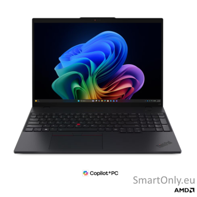 Lenovo ThinkPad L16 G3 AMD | Black | 16 " | IPS | WUXGA | 1920 x 1200 pixels | Anti-glare | AMD Ryzen AI 5 | 430 | 24 GB | SODIMM DDR5 | Solid-state drive capacity 512 GB | AMD Radeon 840M Graphics | Windows 11 Pro | 802.11be | Bluetooth version 5.4 | 4G