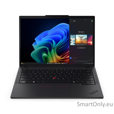 Lenovo ThinkPad T14 G6 Intel | Black | 14 " | IPS | WUXGA | 1920 x 1200 pixels | Anti-glare | Intel Core Ultra 5 | 226V | 16 GB | Soldered LPDDR5x | Solid-state drive capacity 512 GB | Intel Arc Graphics 130V | Windows 11 Pro | 802.11be | Bluetooth versio