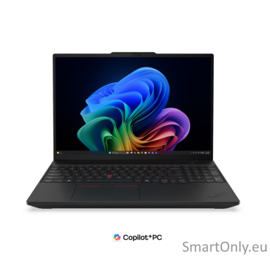 Lenovo ThinkPad T16 Gen 5 16 WUXGA ULT5-325/16GB/512GB/Intel Graphics/WIN11 Pro/Nordic Backlit kbd/Black/FP/5G Upgradable/3Y Warranty