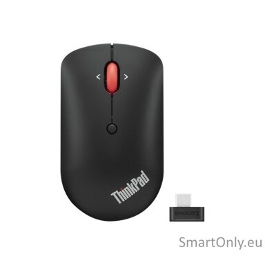 Lenovo | ThinkPad USB-C Wireless Compact Mouse | Black Lenovo | ThinkPad USB-C Wireless Compact Mouse | Black