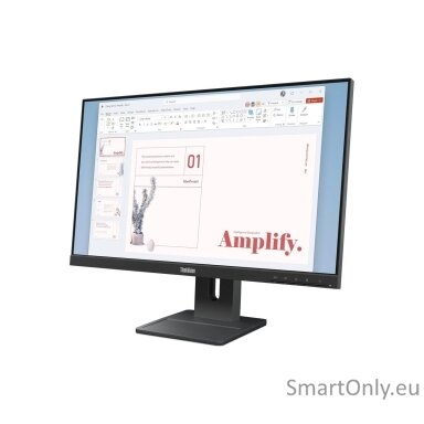 Lenovo | ThinkVision E24-40 | 23.8 " | IPS | 16:9 | 100 Hz | 4 ms | 1920 x 1080 pixels | 250 cd/m² | HDMI ports quantity 1 | Raven Black | Warranty 36 month(s) Lenovo | ThinkVision E24-40 | 23.8 " | IPS | 16:9 | 100 Hz | 4 ms | 1920 x 1080 pixels | 250 cd/m² | HDMI ports quantity 1 | Raven Black | Warranty 36 month(s)