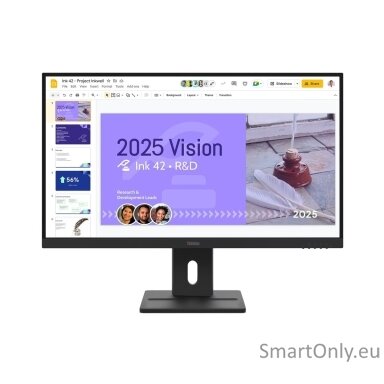 Lenovo | ThinkVision E27Q-40 | 27 " | IPS | QHD | 16:9 | 100 Hz | 4 ms | 2560 x 1440 pixels | 350 cd/m² | HDMI ports quantity 2 | Black