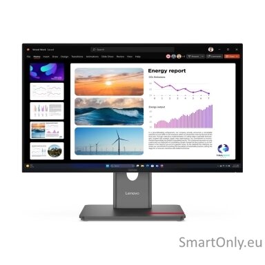 Lenovo | ThinkVision P24q-40 | 23.8 " | IPS | 16:9 | 120 Hz | 4 ms | 2560 x 1440 pixels | 300 cd/m² | HDMI ports quantity 1 | Raven Black | Warranty 36 month(s) Lenovo | ThinkVision P24q-40 | 23.8 " | IPS | 16:9 | 120 Hz | 4 ms | 2560 x 1440 pixels | 300 cd/m² | HDMI ports quantity 1 | Raven Black | Warranty 36 month(s)