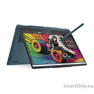 Lenovo- Yoga 7 2-in-1 14AKP10 AMD | Tidal Teal | 14 " | OLED | WUXGA | 1920 x 1200 pixels | AMD Ryzen AI 7 | 350 | 16 GB | Soldered LPDDR5 | Solid-state drive capacity 512 GB | AMD Radeon 860M Graphics | Windows 11 Home | 802.11be | Bluetooth version 5.4 Lenovo- Yoga 7 2-in-1 14AKP10 AMD | Tidal Teal | 14 " | OLED | WUXGA | 1920 x 1200 pixels | AMD Ryzen AI 7 | 350 | 16 GB | Soldered LPDDR5 | Solid-state drive capacity 512 GB | AMD Radeon 860M Graphics | Windows 11 Home | 802.11be | Bluetooth version 5.4