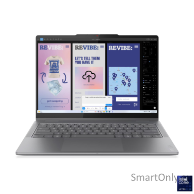 Lenovo- Yoga 7 2-in-1 14ILL10 Intel | Luna Grey | 14 " | OLED | Touchscreen | WUXGA | 1920 x 1200 pixels | Glossy | Intel Core Ultra 5 | 226V | 16 GB | Soldered LPDDR5X | Solid-state drive capacity 512 GB | Intel Arc Graphics 130V | Windows 11 Home | 802. Lenovo- Yoga 7 2-in-1 14ILL10 Intel | Luna Grey | 14 " | OLED | Touchscreen | WUXGA | 1920 x 1200 pixels | Glossy | Intel Core Ultra 5 | 226V | 16 GB | Soldered LPDDR5X | Solid-state drive capacity 512 GB | Intel Arc Graphics 130V | Windows 11 Home | 802.