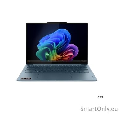 Lenovo Yoga Slim 7 14AKP10 AMD | Tidal Teal | 14 " | OLED | WUXGA | 1920 x 1200 pixels | Glossy | AMD Ryzen AI 7 | 350 | 16 GB | Soldered LPDDR5X | Solid-state drive capacity 512 GB | AMD Radeon 860M Graphics | Windows 11 Home | 802.11be | Bluetooth versi Lenovo Yoga Slim 7 14AKP10 AMD | Tidal Teal | 14 " | OLED | WUXGA | 1920 x 1200 pixels | Glossy | AMD Ryzen AI 7 | 350 | 16 GB | Soldered LPDDR5X | Solid-state drive capacity 512 GB | AMD Radeon 860M Graphics | Windows 11 Home | 802.11be | Bluetooth versi