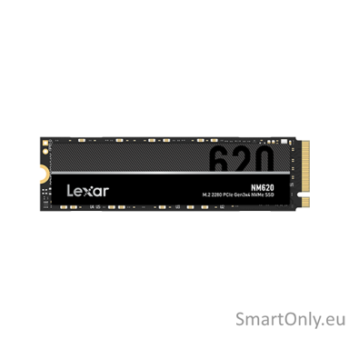 Lexar | M.2 NVMe SSD | NM620 | 2000 GB | SSD form factor M.2 2280 | Solid-state drive interface PCIe Gen3x4 | Read speed 3300 MB/s | Write speed 3000 MB/s