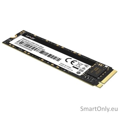 Lexar | SSD | NM620 | 512 GB | SSD form factor M.2 2280 | Solid-state drive interface PCIe Gen3x4 | Read speed 3300 MB/s | Write speed 2400 MB/s