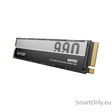 Lexar SSD | NM990 | 1000 GB | SSD form factor M.2 2280 | Solid-state drive interface NVMe | Read speed 14000 MB/s | Write speed 7500 MB/s Lexar SSD | NM990 | 1000 GB | SSD form factor M.2 2280 | Solid-state drive interface NVMe | Read speed 14000 MB/s | Write speed 7500 MB/s