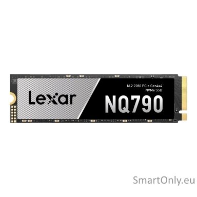 Lexar SSD | NQ790 | 1000 GB | SSD form factor M.2 2280 | Solid-state drive interface PCIe Gen4x4 | Read speed 7000 MB/s | Write speed 6000 MB/s Lexar SSD | NQ790 | 1000 GB | SSD form factor M.2 2280 | Solid-state drive interface PCIe Gen4x4 | Read speed 7000 MB/s | Write speed 6000 MB/s