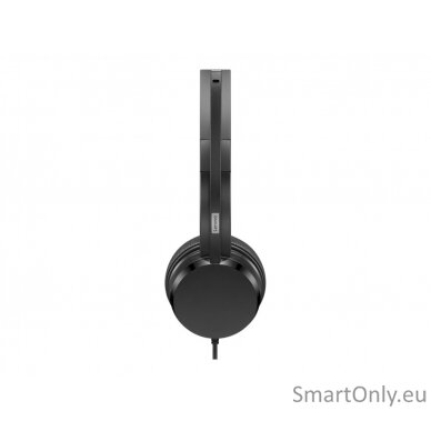 Lenovo USB-A Stereo Headset with Control Box Built-in microphone, Black, Wired, On-Ear 11
