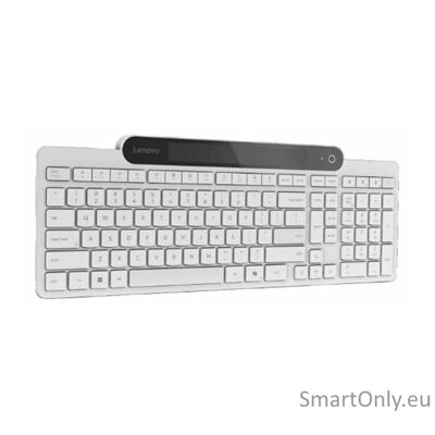 Lenovo 800 Self-Charging Bluetooth Keyboard-US English | Keyboard | Bluetooth | US English | White 9