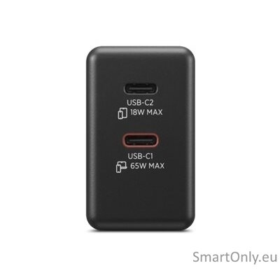Lenovo Dual USB-C 65W GaN Charger - EU | USB-C | Charger 6 Lenovo Dual USB-C 65W GaN Charger - EU | USB-C | Charger 6
