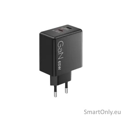 Lenovo Dual USB-C 65W GaN Charger - EU | USB-C | Charger 10 Lenovo Dual USB-C 65W GaN Charger - EU | USB-C | Charger 10