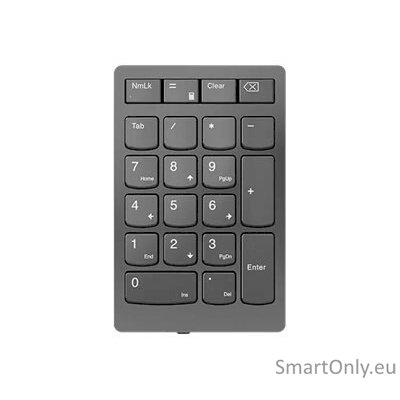 Lenovo Professional Go Wireless Numeric Keypad Numeric Keypad Wireless N/A Storm Grey 3 Lenovo Professional Go Wireless Numeric Keypad Numeric Keypad Wireless N/A Storm Grey 3