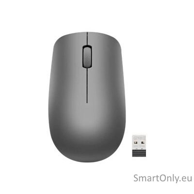 Lenovo Wireless Mouse 530 Wireless mouse 2.4 GHz Wireless via Nano USB Wireless Graphite 4 Lenovo Wireless Mouse 530 Wireless mouse 2.4 GHz Wireless via Nano USB Wireless Graphite 4