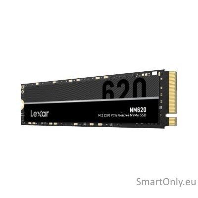 Lexar | M.2 NVMe SSD | NM620 | 2000 GB | SSD form factor M.2 2280 | Solid-state drive interface PCIe Gen3x4 | Read speed 3300 MB/s | Write speed 3000 MB/s 2