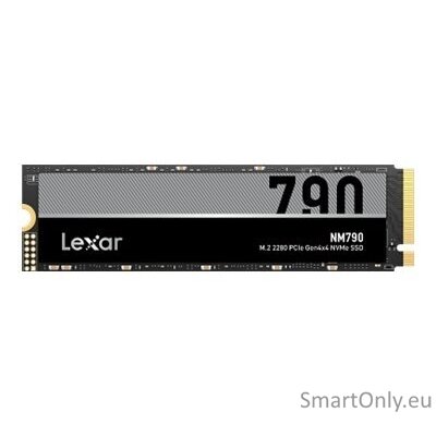 Lexar | SSD | NM790 | 2000 GB | SSD form factor M.2 2280 | Solid-state drive interface M.2 NVMe | Read speed 7400 MB/s | Write speed 6500 MB/s 1