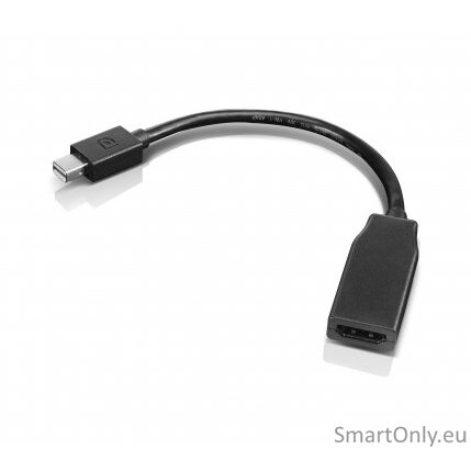 Lenovo | mini-DisplayPort to HDMI | Black | Mini DisplayPort | HDMI | 0.2 m Lenovo | mini-DisplayPort to HDMI | Black | Mini DisplayPort | HDMI | 0.2 m