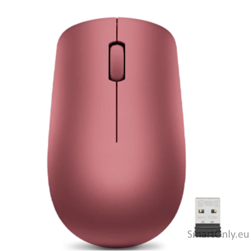 Lenovo | Wireless Mouse | 530 | Wireless | Wireless mouse | 2.4 GHz Wireless via Nano USB | Cherry Red Lenovo | Wireless Mouse | 530 | Wireless | Wireless mouse | 2.4 GHz Wireless via Nano USB | Cherry Red