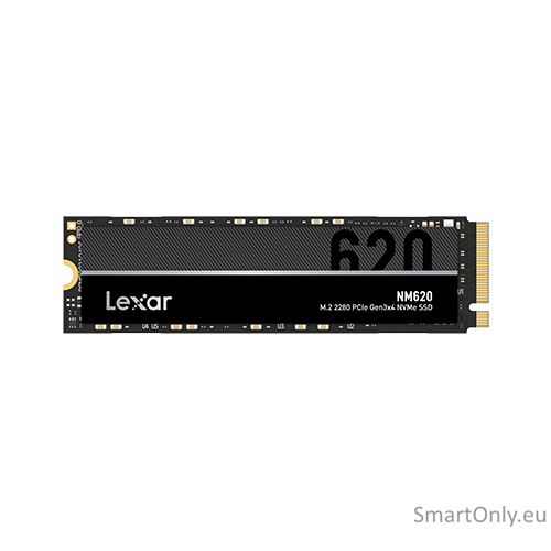 Lexar | M.2 NVMe SSD | NM620 | 2000 GB | SSD form factor M.2 2280 | Solid-state drive interface PCIe Gen3x4 | Read speed 3300 MB/s | Write speed 3000 MB/s