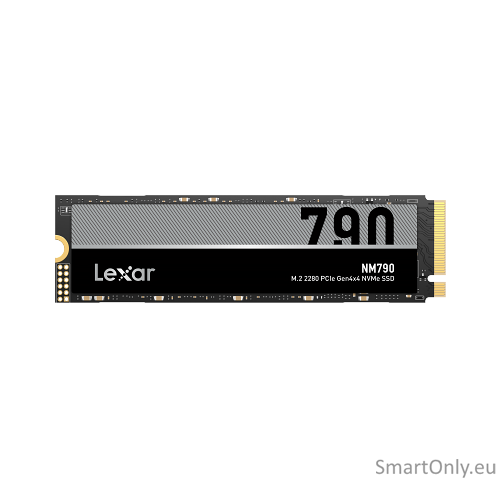 Lexar | SSD | NM790 | 2000 GB | SSD form factor M.2 2280 | Solid-state drive interface M.2 NVMe | Read speed 7400 MB/s | Write speed 6500 MB/s Lexar | SSD | NM790 | 2000 GB | SSD form factor M.2 2280 | Solid-state drive interface M.2 NVMe | Read speed 7400 MB/s | Write speed 6500 MB/s