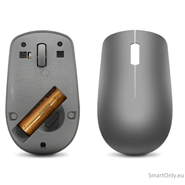 Lenovo Wireless Mouse 530 Wireless mouse 2.4 GHz Wireless via Nano USB 	Wireless Graphite 3