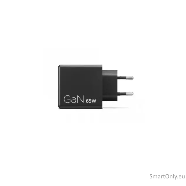 Lenovo Dual USB-C 65W GaN Charger - EU | USB-C | Charger Lenovo Dual USB-C 65W GaN Charger - EU | USB-C | Charger