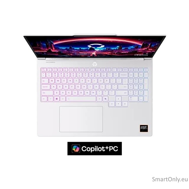 Lenovo Legion 7 16AGP11 AMD | Glacier White | 16 " | OLED | WQXGA | 2560 x 1600 pixels | Glossy | AMD Ryzen AI 9 | HX 470 | 32 GB | Soldered LPDDR5X | Solid-state drive capacity 1000 GB | NVIDIA GeForce RTX 5070 | GDDR7 | 12 GB | Windows 11 Home | 802.11b 27 Lenovo Legion 7 16AGP11 AMD | Glacier White | 16 " | OLED | WQXGA | 2560 x 1600 pixels | Glossy | AMD Ryzen AI 9 | HX 470 | 32 GB | Soldered LPDDR5X | Solid-state drive capacity 1000 GB | NVIDIA GeForce RTX 5070 | GDDR7 | 12 GB | Windows 11 Home | 802.11b 27