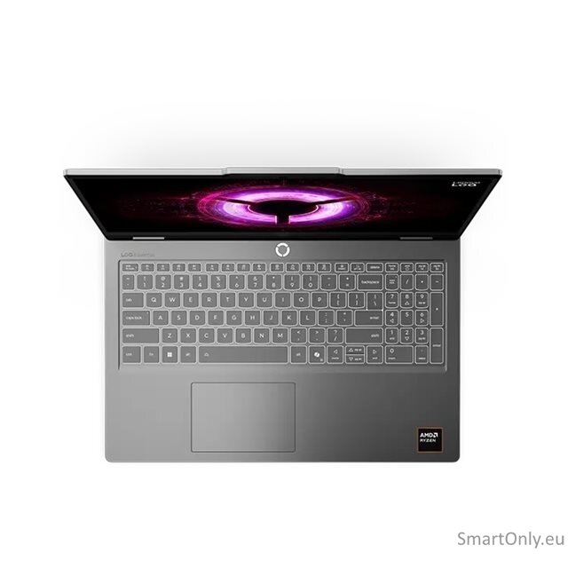 Lenovo LOQ Essential 15ARP11 AMD | Luna Grey | 15.6 " | IPS | FHD | 1920 x 1080 pixels | Anti-glare | AMD Ryzen 7 | 170 | 16 GB | SODIMM DDR5 | Solid-state drive capacity 512 GB | NVIDIA GeForce RTX 5060 | GDDR7 | 8 GB | Windows 11 Home | 802.11ax | Bluet 19