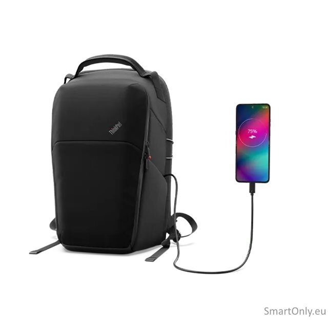 Lenovo ThinkPad 16" Click-Go Backpack, Aura Edition | Fits up to size 16 " | Backpack | Black/Dark Grey 13