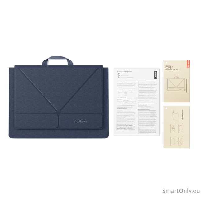 Lenovo Accessories Yoga Tote Sleeve (16" Blue) 5 Lenovo Accessories Yoga Tote Sleeve (16" Blue) 5