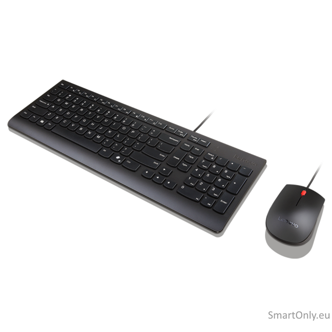 Lenovo Essential Wired Combo Keyboard and Mouse | Keyboard and Mouse Set | Wired | Mouse included | Estonian | Black 1