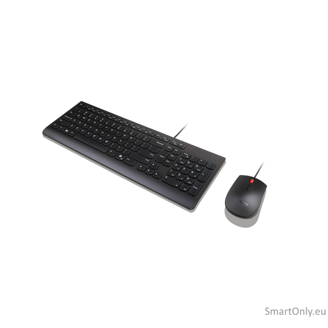 Lenovo Essential Wired Combo Keyboard and Mouse | Keyboard and Mouse Set | Wired | Mouse included | Lithuanian | Black 2 Lenovo Essential Wired Combo Keyboard and Mouse | Keyboard and Mouse Set | Wired | Mouse included | Lithuanian | Black 2