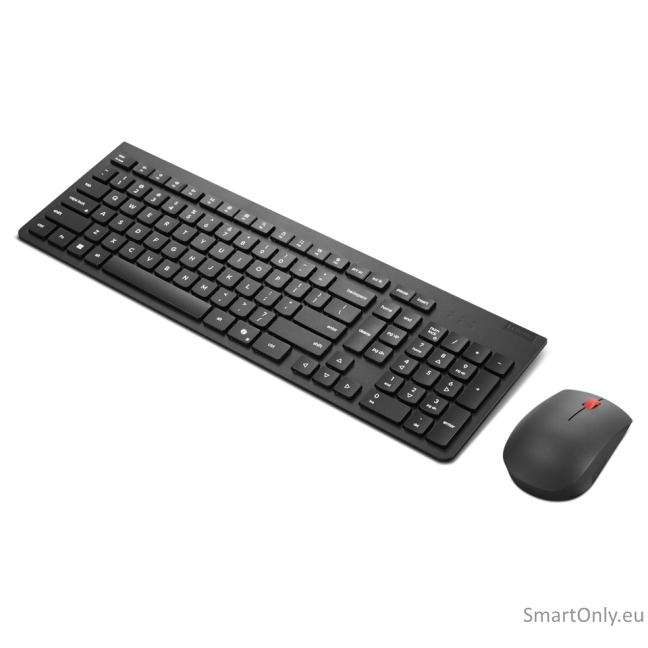 Lenovo Essential Wireless Combo Keyboard & Mouse Gen2 | Keyboard and Mouse Set | Wireless | Mouse included | US | Black 1