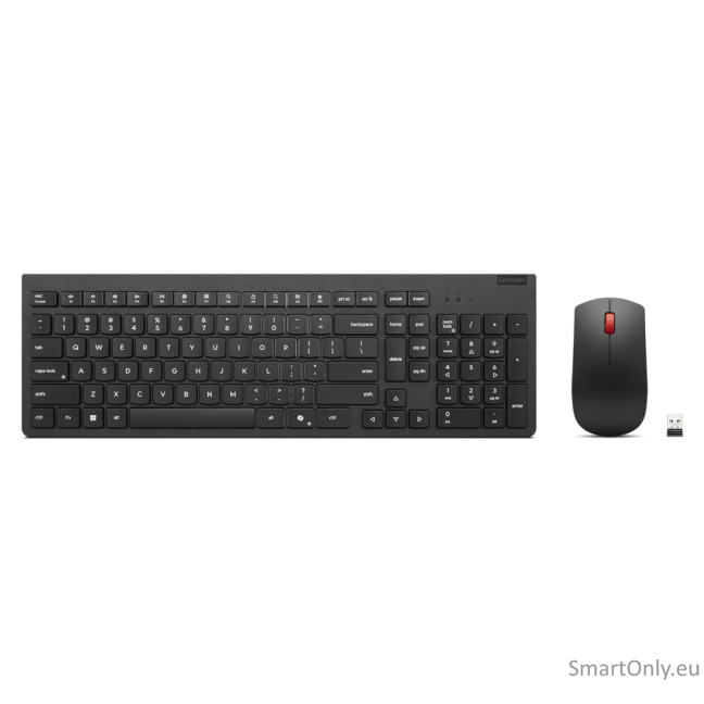Lenovo Essential Wireless Combo Keyboard & Mouse Gen2 | Keyboard and Mouse Set | Wireless | Mouse included | US | Black 2 Lenovo Essential Wireless Combo Keyboard & Mouse Gen2 | Keyboard and Mouse Set | Wireless | Mouse included | US | Black 2