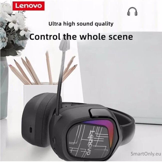 LENOVO G35 5.8GHz Wireless 7.1 Gaming belaidės ausinės su mikrofonu 5 LENOVO G35 5.8GHz Wireless 7.1 Gaming belaidės ausinės su mikrofonu 5