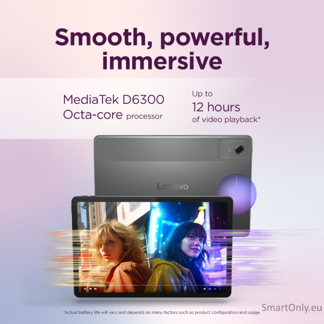 Lenovo Idea Tab 11 2.5K Mediatek Dimensity 6300/8GB/128GB/Android 15/Grey/LTE/2Y Warranty | Lenovo Tab (without power adapter) | Idea Tab TB336 | 11 " | Luna Grey | IPS | Soldered LPDDR4x pixels | MediaTek Dimensity 6300 | 8 GB | Soldered LPDDR4x | 128 GB 12 Lenovo Idea Tab 11 2.5K Mediatek Dimensity 6300/8GB/128GB/Android 15/Grey/LTE/2Y Warranty | Lenovo Tab (without power adapter) | Idea Tab TB336 | 11 " | Luna Grey | IPS | Soldered LPDDR4x pixels | MediaTek Dimensity 6300 | 8 GB | Soldered LPDDR4x | 128 GB 12