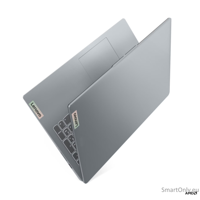 Lenovo IdeaPad Slim 3 15AMN8 AMD | Arctic Grey | 15.6 " | IPS | FHD | 1920 x 1080 pixels | Anti-glare | AMD Ryzen 5 | 40 | 8 GB | Soldered LPDDR5 | Solid-state drive capacity 512 GB | AMD Radeon 610M Graphics | Windows 11 Home | 802.11ax | Bluetooth versi 4 Lenovo IdeaPad Slim 3 15AMN8 AMD | Arctic Grey | 15.6 " | IPS | FHD | 1920 x 1080 pixels | Anti-glare | AMD Ryzen 5 | 40 | 8 GB | Soldered LPDDR5 | Solid-state drive capacity 512 GB | AMD Radeon 610M Graphics | Windows 11 Home | 802.11ax | Bluetooth versi 4
