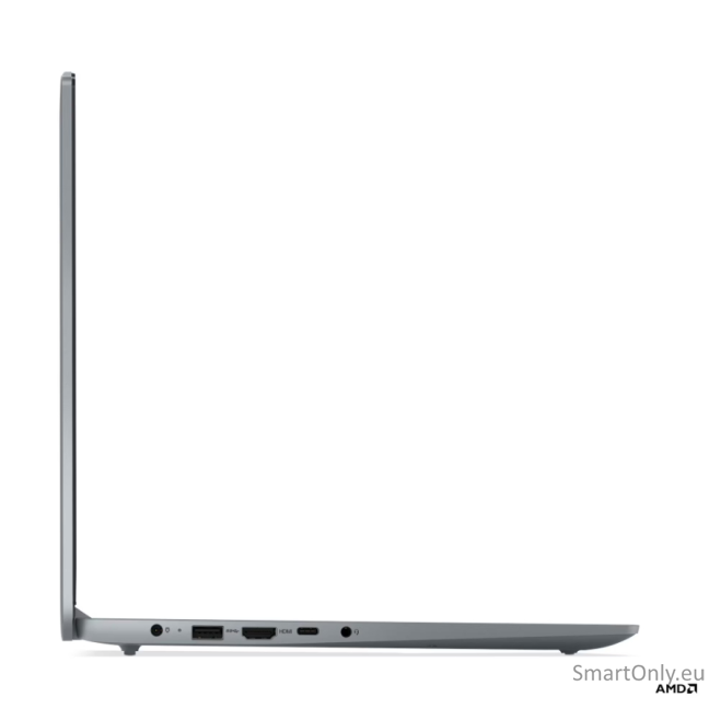 Lenovo IdeaPad Slim 3 15AMN8 AMD | Arctic Grey | 15.6 " | IPS | FHD | 1920 x 1080 pixels | Anti-glare | AMD Ryzen 5 | 40 | 8 GB | Soldered LPDDR5 | Solid-state drive capacity 512 GB | AMD Radeon 610M Graphics | Windows 11 Home | 802.11ax | Bluetooth versi 5 Lenovo IdeaPad Slim 3 15AMN8 AMD | Arctic Grey | 15.6 " | IPS | FHD | 1920 x 1080 pixels | Anti-glare | AMD Ryzen 5 | 40 | 8 GB | Soldered LPDDR5 | Solid-state drive capacity 512 GB | AMD Radeon 610M Graphics | Windows 11 Home | 802.11ax | Bluetooth versi 5