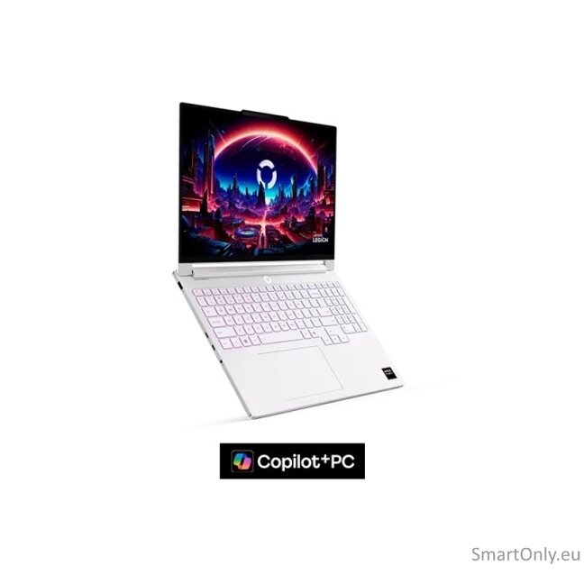 Lenovo Legion 7 16AGP11 AMD | Glacier White | 16 " | OLED | WQXGA | 2560 x 1600 pixels | Glossy | AMD Ryzen AI 7 | 450 | 32 GB | Soldered LPDDR5X | Solid-state drive capacity 1000 GB | NVIDIA GeForce RTX 5060 | GDDR7 | 8 GB | Windows Home 11 | 802.11be |  18