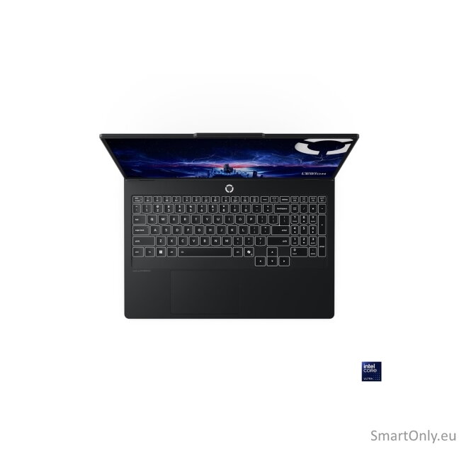 Lenovo- Legion Pro 5 16IAX10 Intel | Eclipse Black | 16 " | OLED | WQXGA | OLED pixels | Glossy | Intel Core Ultra 7 | 255HX | 16 GB | SODIMM DDR5 | Solid-state drive capacity 1000 GB | NVIDIA GeForce RTX 5070 | GDDR7 | 8 GB | Windows 11 Home | 802.11be | 3