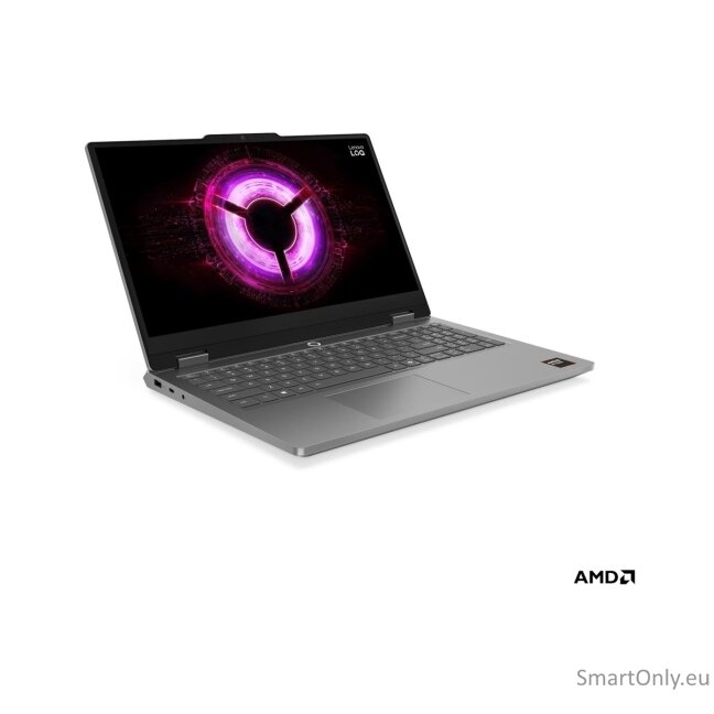 Lenovo LOQ Essential 15ARP11 AMD | Luna Grey | 15.6 " | IPS | FHD | 1920 x 1080 pixels | Anti-glare | AMD Ryzen 7 | 170 | 16 GB | SODIMM DDR5 | Solid-state drive capacity 512 GB | NVIDIA GeForce RTX 5060 | GDDR7 | 8 GB | Windows 11 Home | 802.11ax | Bluet 6
