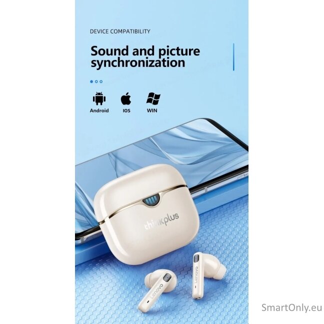 Lenovo LP15 TWS wireless earbuds Black 3